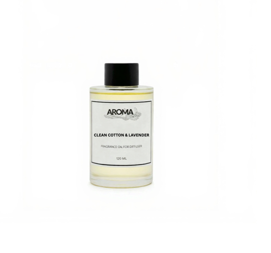 Algodón limpio y lavanda