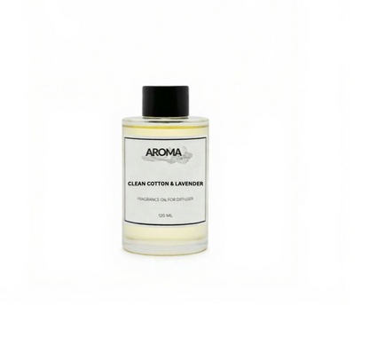 Algodón limpio y lavanda