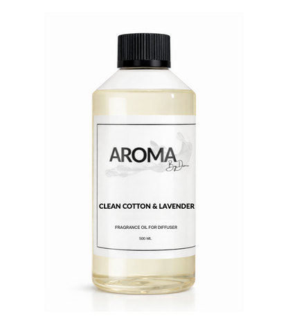 Algodón limpio y lavanda