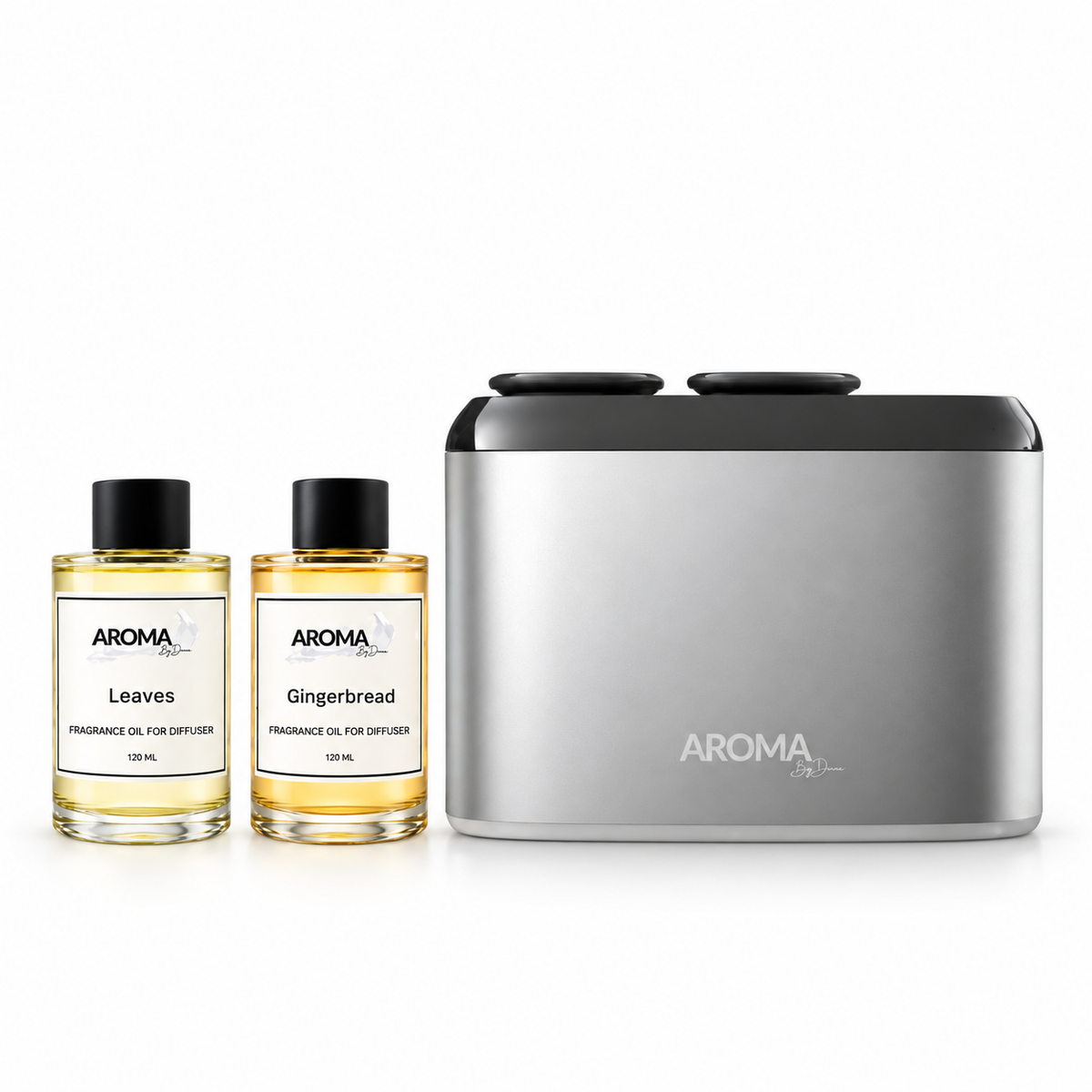 AD Premium Duo Diffuser & Two 120ML Fragrance Oil