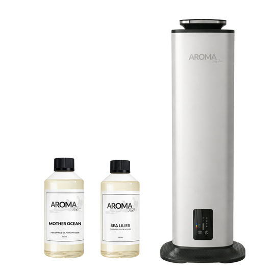 AD Tower Elite Plus Diffuser & Two (500 ML) Fragrance Oil - Mother's Day Sale