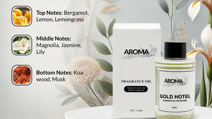 Gold Hotel (Fragrance Oil for Diffusers)